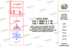 3D Welcome Home Signs Bundle Laser Cut. Wall Decor SVG Product Image 5