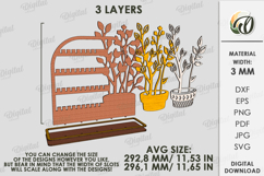 Jewelry Stand Laser Cut. Jewelry Organizer SVG Product Image 2
