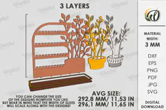 Jewelry Stand Laser Cut. Jewelry Organizer SVG Product Image 2