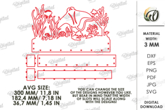 3D Lightbox Laser Cut. Sea life SVG Product Image 2