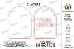 3D Flower Signs Bundle Laser Cut. Wall Decor SVG Product Image 5