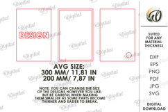 Wildlife Lampe Laser Cut. Wolf SVG Product Image 2