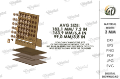 Perpetual Calendars Bundle Laser Cut. Eternal Calendar SVG Product Image 5