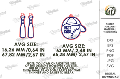 Family Keychains Bundle Laser Cut. Personalized Keychain SVG Product Image 5