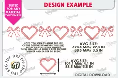 Valentine's Day Banner Laser Cut. Love Banner SVG. Heart SVG Product Image 3
