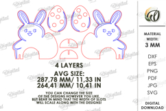 Easter Kids Croquet Hoop Laser Cut. Kids Game SVG Product Image 2