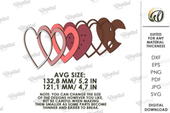 Valentine&#039;s Day Led Nightlights Bundle Laser Cut Product Image 5