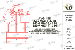 Sets Of 5 Christmas Stands Bundle Laser Cut. Christmas SVG Product Image 5