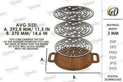 3D Board Games Bundle Laser Cut. Desktop Kids Game SVG Product Image 3