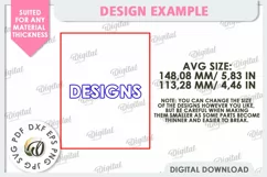 Anti Valentine's Day Card Laser Cut. Greeting Card SVG Product Image 2