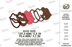Valentine's Day Led Nightlight Laser Cut. Night Lamp SVG Product Image 2