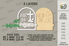Interchangeable Christian Stand Laser Cut. Religious decor Product Image 6