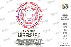 Kumihimo Disk Laser Cut. Braiding Tool SVG Product Image 2