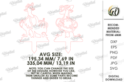 Garden Stakes Laser Cut. Garden Decor. Ducks SVG Product Image 2