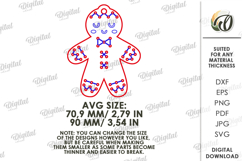 Christmas Stich Ornament Laser Cut. Embroidery Patterns SVG Product Image 2
