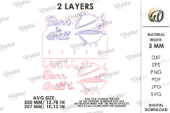 3D Towel Racks Bundle Laser Cut. Summer towel hanger SVG Product Image 7