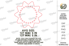 Kids Macrame Decor Laser Cut. Kids Room Wall Decor SVG Product Image 3