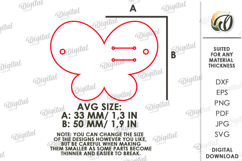 Felt Cable Organizer Laser Cut. Cord Organizer SVG Product Image 2