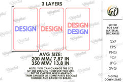 S’mores Station Tray Laser Cut. Serving Tray SVG Product Image 2