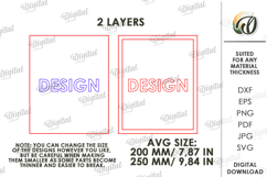 Nature wall art decor Laser Cut. Deer SVG Product Image 2