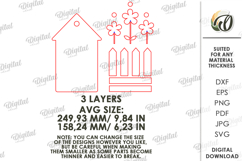 Rustic Cutting Board Laser Cut. Kitchen Chopping Board SVG Product Image 2