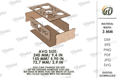 3D Cat Toy Box Laser Cut. Cat Storage Box SVG Product Image 2
