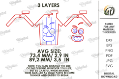 Halloween House Ornament Laser Cut. Hanging Ornament SVG Product Image 2