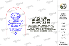 Bakery Tag Laser Cut. Store Gift Tag SVG. Cooking Product Image 2