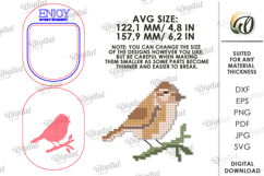 3D Embroidery Sign Laser Cut. Embroidery Pattern SVG Product Image 2