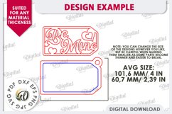 Valentine&#039;s Day Gift Tags Laser Cut Bundle. Valentine Signs Product Image 11