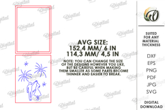 3D Wedding guest fingerprint signs Bundle Laser Cut Product Image 7