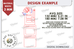Jewelry Organizer Laser Cut. 3D Jewelry Stand SVG Product Image 2