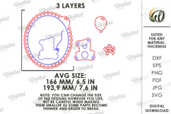 Personalized Children&#039;s Sign Laser Cut. Kids Room Decor SVG Product Image 2