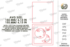 Summer Mini Sign Laser Cut . Summer Wall Decor SVG Product Image 2