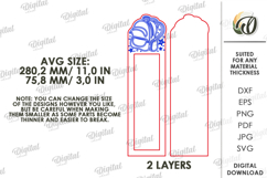 School Pencil Holder Bundle Laser Cut. Gift For School Kid Product Image 4