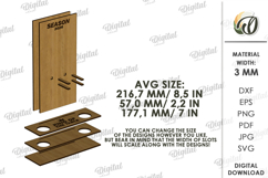 3D Sport Trophy Display Laser Cut. Display Stand SVG Product Image 2