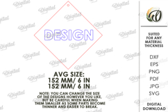 Boho Coloring Wall Sign Laser Cut. Butterfly SVG Product Image 2