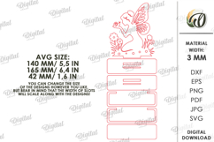 Fairy Light Stand Laser Cut. Lightbox. Led Light Lamp SVG Product Image 2