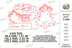Professional Christmas Decor Laser Cut. Christmas SVG Product Image 2