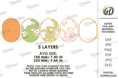 3D Drink Wall Decor Laser Cut. Kitchen Decor SVG Product Image 2