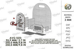 3D Gift Box Laser Cut. Boho SVG Product Image 2