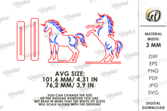 3D Wooden Carriage Bundle Laser Cut. Horse vehicles SVG Product Image 8