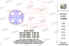 Ice Cream Cone Holder Laser Cut. Ice Cream Stand SVG Product Image 3