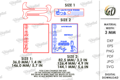 Guest Book Alternative Lasercut.Birthday Sign With Stand SVG Product Image 3