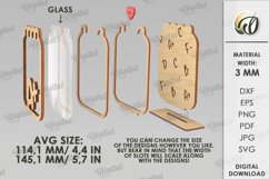 3D Personalized Teacher Token Jar Laser Cut. Reward Jar SVG Product Image 2