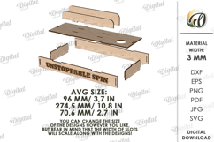 3D Sport Trophy Display Laser Cut. Display Stand SVG Product Image 2