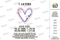 Gift Tag Laser Cut. Engraved Present Tag SVG Product Image 2