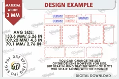 Valentine's Day Box Laser Cut. Valentine Day Gifts SVG Product Image 2