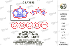 100 Days of School Pencil Topper Laser Cut. School SVG Product Image 2