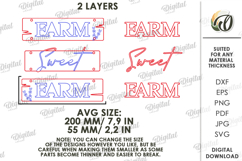 3D Rustic Wall Decor Laser Cut. Wall Hanger SVG Product Image 2